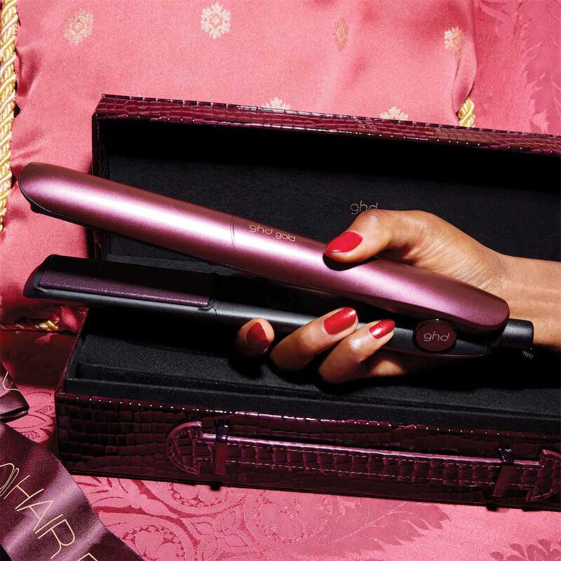 ghd Gold® Hair Straightener in Limited Edition Cherry Chic image number 3